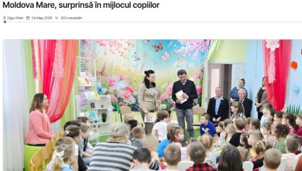 Pe urmele investigației CIJM// Cititorii Anticoruptie.md au găsit grădinița unde Victoria Furtună a ajuns în fața copiilor